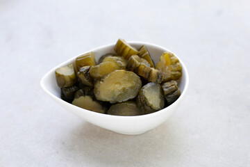 Japanese pickled cucumber,  Japanese food
