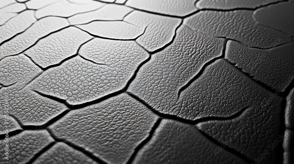 Poster Textured Surface with Cracked Patterns in Abstract Design Suitable for Backgrounds and Illustrations