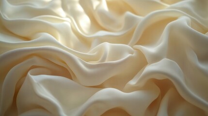 Obraz premium A classic beige canvas texture with visible fine fibers and soft artistic depth