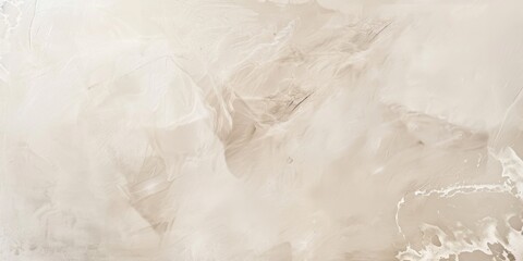 A minimalist design featuring a soft almond cream background, Smooth textures and light tones, Contemporary minimalist style