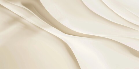 Fototapeta premium A minimalist design featuring a soft ivory cream background, Clean lines and subtle shades, Contemporary minimalist style