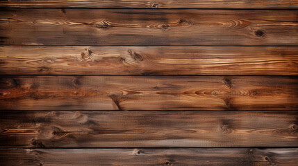 Fototapeta premium Rustic wooden texture with natural grain patterns and knots, featuring a warm and aged appearance for backgrounds and design projects 