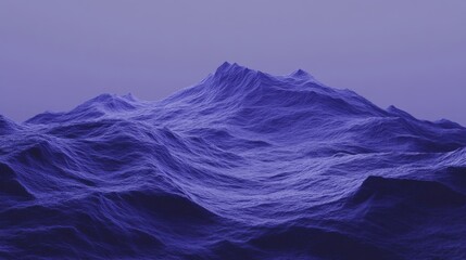 Fototapeta premium A deep velvet purple backdrop with luxurious folds and elegant, soft shadows