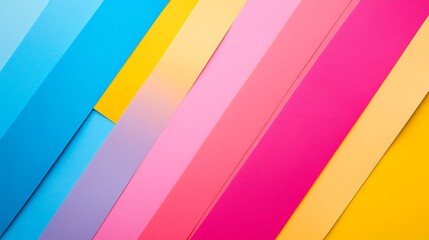 Fototapeta premium Colorful diagonal stripes abstract background. Possible use graphic design resource