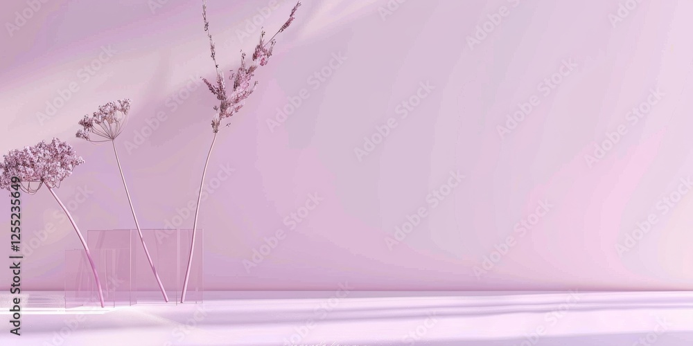 Poster a minimalist design with a light mauve background, clean edges and muted pastels, modern minimalist 