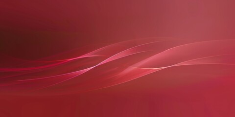 Fototapeta premium A minimalist design with a light ruby-red background, Clean lines and subtle gradients, Modern minimalist style
