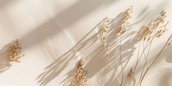 A minimalist design with a light sand background, Clean lines and delicate textures, Modern minimalist style