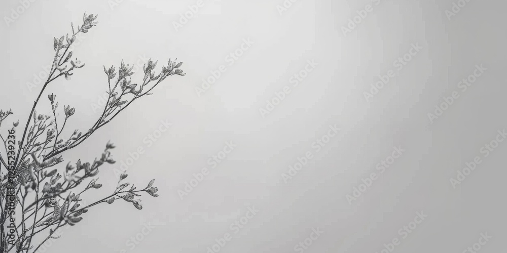 Poster a minimalist design with a light sky grey background, clean lines and delicate textures, modern mini
