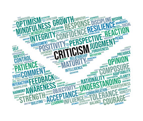 Criticism Word Cloud