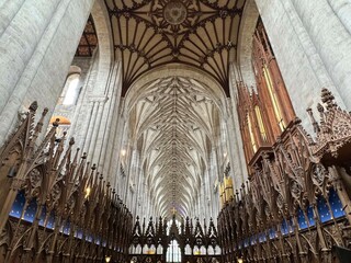 interior of the Cathedral church of the Holy Trinity, Saint Peter, Saint Paul and Saint Swithun