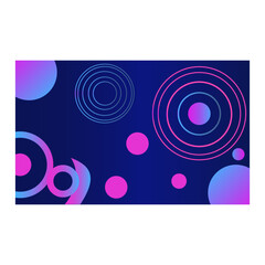 AN abstract background art consisting many colorful circles