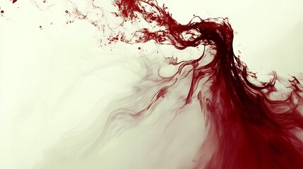 Fototapeta premium Abstract Ink Flowing, Liquid Colors Mixing