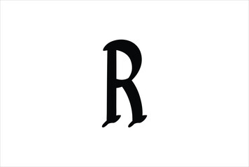 Elegant Letter R logo Vector Template Initial Letter R Logo Design. Creative And Modern R logo