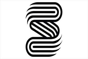 Elegant Letter S logo Vector Template Initial Letter S Logo Design. Creative And Modern S logo