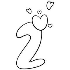 Creative Numbers, Handwritten Digits, Playful Numerals, Grid of Numbers, Artful Count, Sketchy Digits, Number Box, Brushstroke Numbers