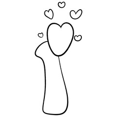 Creative Numbers, Handwritten Digits, Playful Numerals, Grid of Numbers, Artful Count, Sketchy Digits, Number Box, Brushstroke Numbers