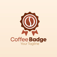 Fototapeta premium Coffee Badge Logo Design Template. Good for Business, Agency, Community and Organization