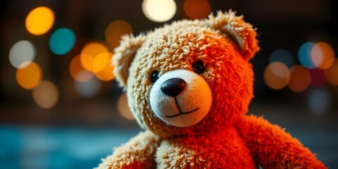 Teddy Bear Portrait, Close-Up, Toy, Plush, Cute, Brown