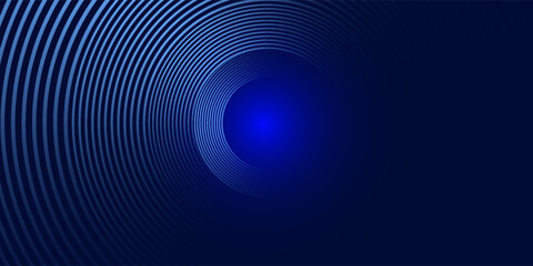 abstract dark background with glowing lines circles