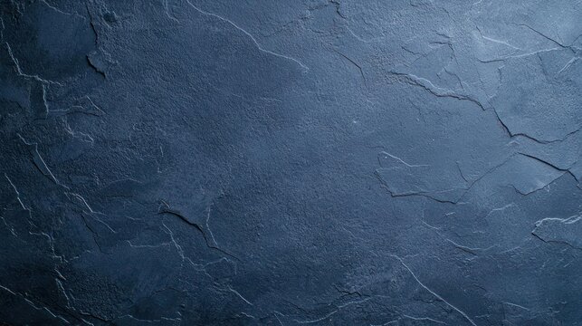 Dark Blue Textured Slate Background