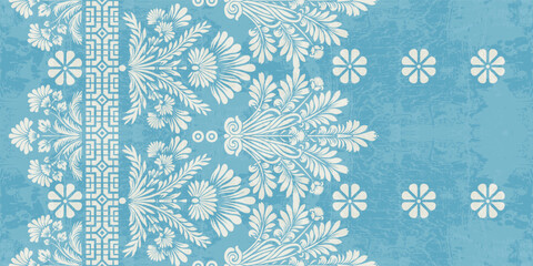 Ethnic  Motifs Ikat floral paisley embroidery floral. ikat Saree Sarong oriental pattern traditional.Ikat embroidery style abstract embroidery design for texture,fabric,clothing,wrapping,decoration