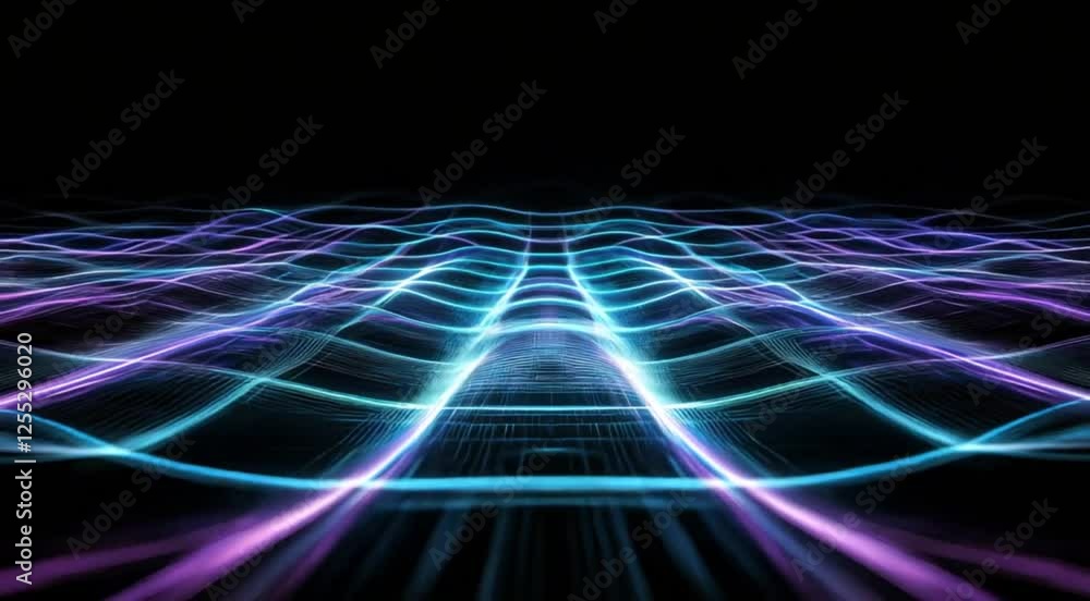 Poster technology abstraction wave network