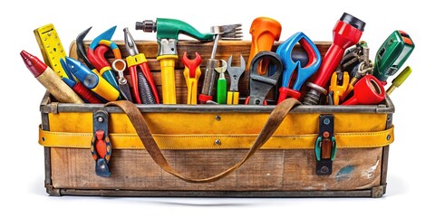 Tools in Old Tool Bag