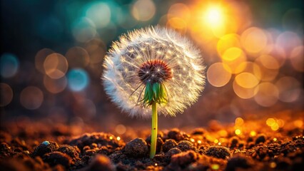 High-res dandelion soil background images perfect for websites and marketing campaigns.