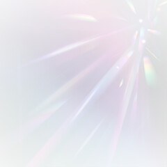 Ethereal rays dance across the sky, refracting in soft hues of pastel light. A celestial dream unfolds, blending prism reflections and cosmic serenity into an endless expanse of glowing tranquility an © ANATOLII