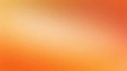 Gordijnen Warm gradient background with soft orange and yellow tones © Caterpillar