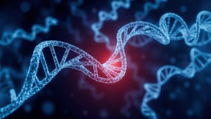 Exploring Human DNA: Scientist studies human DNA and treats it