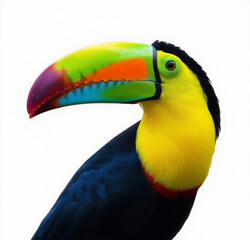 Fototapeta premium toucan on a white background