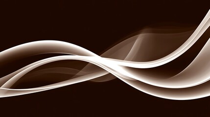 Abstract brown wave design background