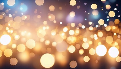 Obraz premium Abstract bokeh lights background