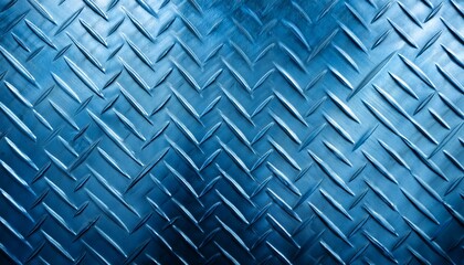 Fototapeta premium blue background metal pattern