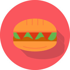 Obraz premium Sandwich Icon