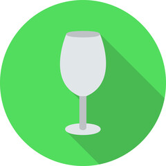 Wine Glass Vector Icon