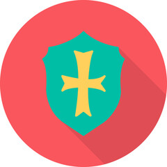 Unique Sheild Vector Icon