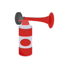 Air Horn, Football Championship Soccer Illustration