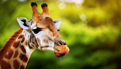 Obraz premium giraffe in the zoo