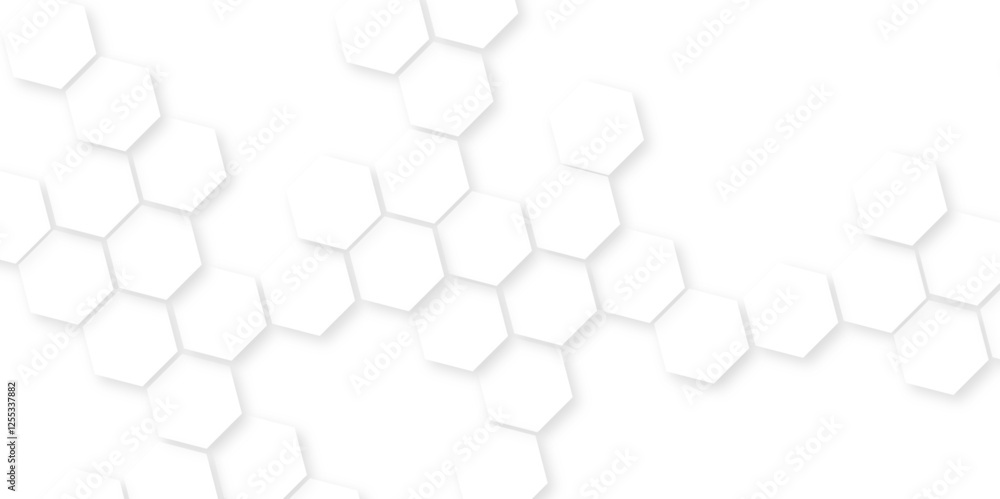 Poster abstract background with hexagon, modern abstract polygonal pattern, wire mesh material made of a ne