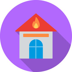 Unique Fire Brigade Vector Icon