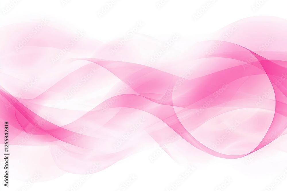 Poster soft pink waves abstract background for design projects
