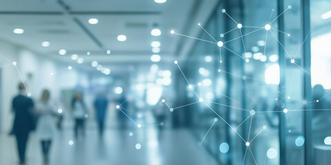 streamlining processes and work with virtual processes in a hospital, digital patient files and cost revenue