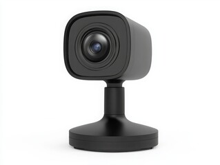 High-Definition Webcam isolated on white background