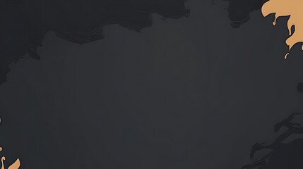 Obraz premium Abstract dark background, tan accents
