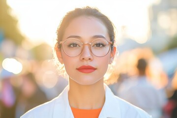 Urban Health Movement Empowering Latina Health Worker in Vibrant Community Event - Cinematic Advocacy and Social Marketing for Public Wellness