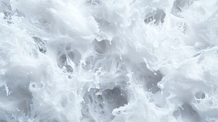 Fototapeta premium Abstract white splashes. Background Fluid movement. Use Stock photography