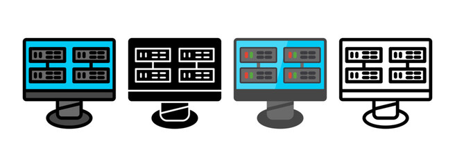 Set of Computing Icon