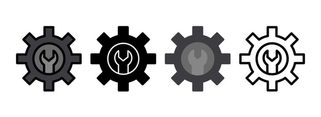 Set of Maintenance Icon